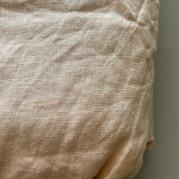 Terracottal 100% French Flax Linen Fitted Sheet Only, Queen - Picture 4 of 5